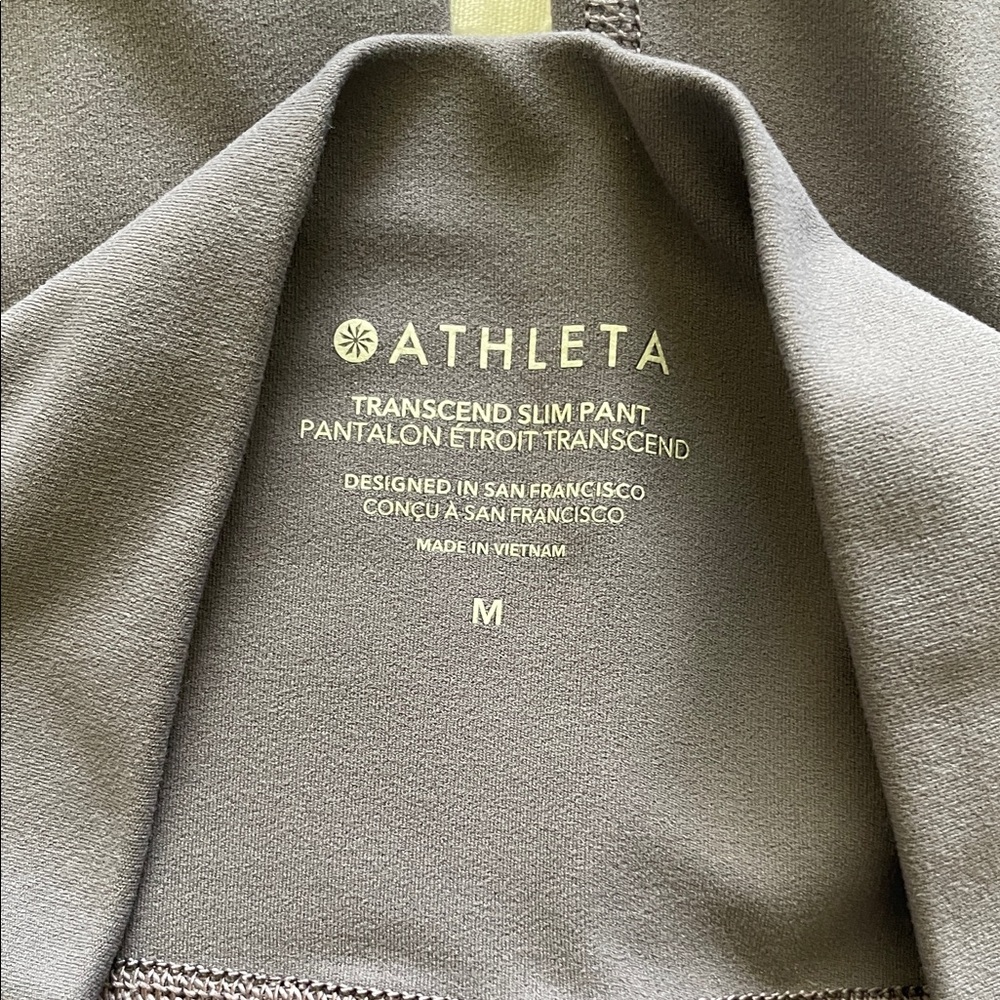 Athleta Transcend Slim Pant Women’s Medium - Picture 4 of 9
